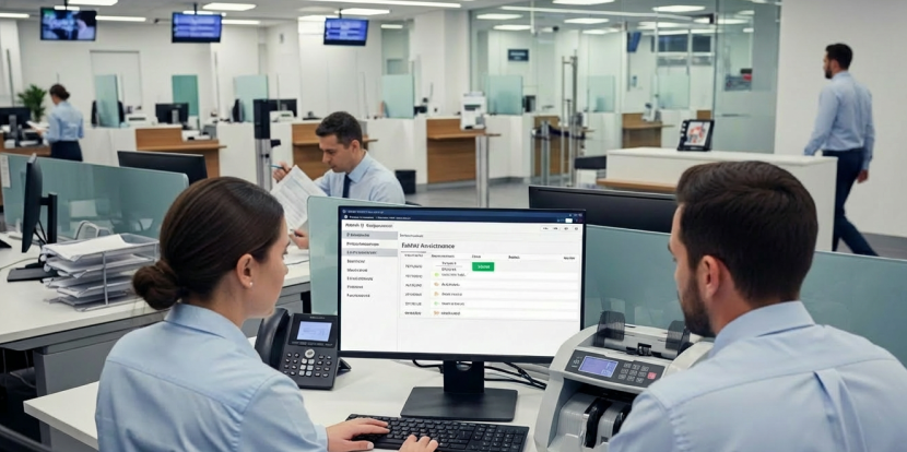 CAFM System Software with tamper-proof audit trails, ensuring secure record-keeping for banks.